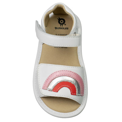 Old Soles Rainbow Bambini leather baby sandals for new walkers