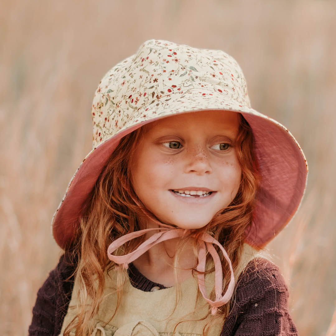 BEDHEAD HATS HERITAGE LUCY Reversible Sun Hat Girls