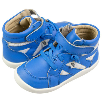 Old-Soles-Shizam- Neon-Blue-Sneakers