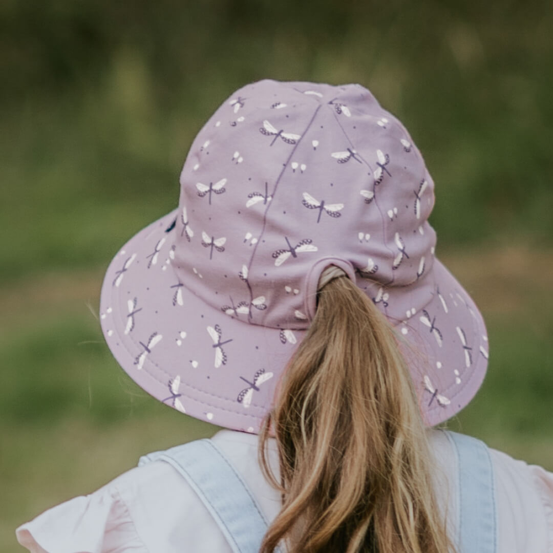 BEDHEAD HATS DRAGONFLY Ponytail Bucket Hat Girls