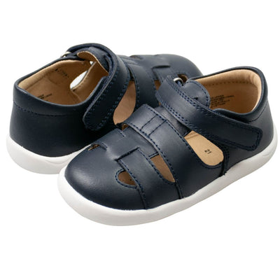 Old Soles Free Ground Navy Sandals for toddlers