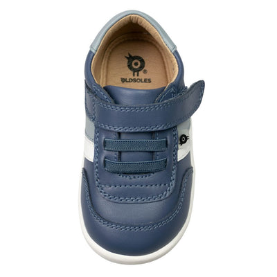 Old Soles Playground leather toddler sneakers overhead view