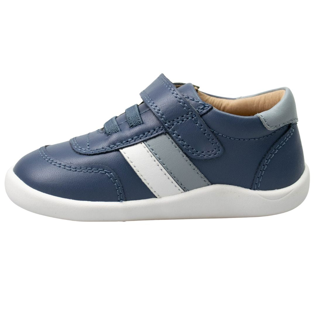 Old Soles Playground Toddler Sneakers Blue side view