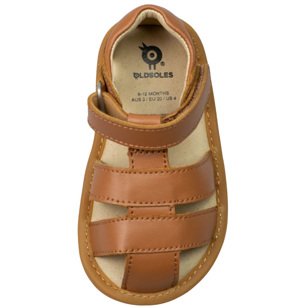 Old Soles Waves leather sandals enclosed toe style