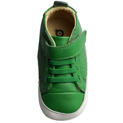 Old-Soles-Cheer-Bambini-baby-sneakers-overhead-view