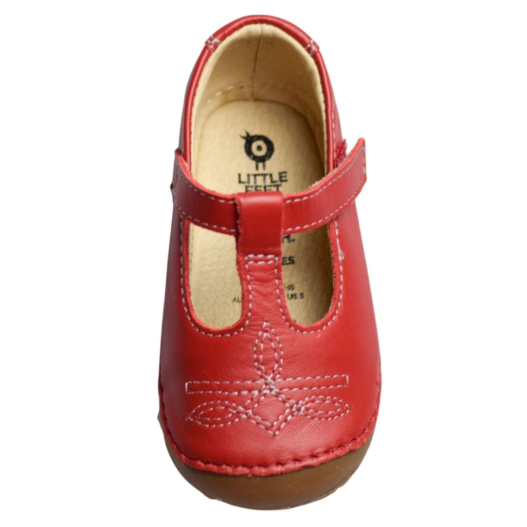 OLD SOLES PAVE WEST T-Bars Red