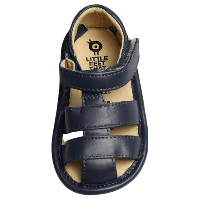 Old Soles Sandy Sandal for toddlers in navy