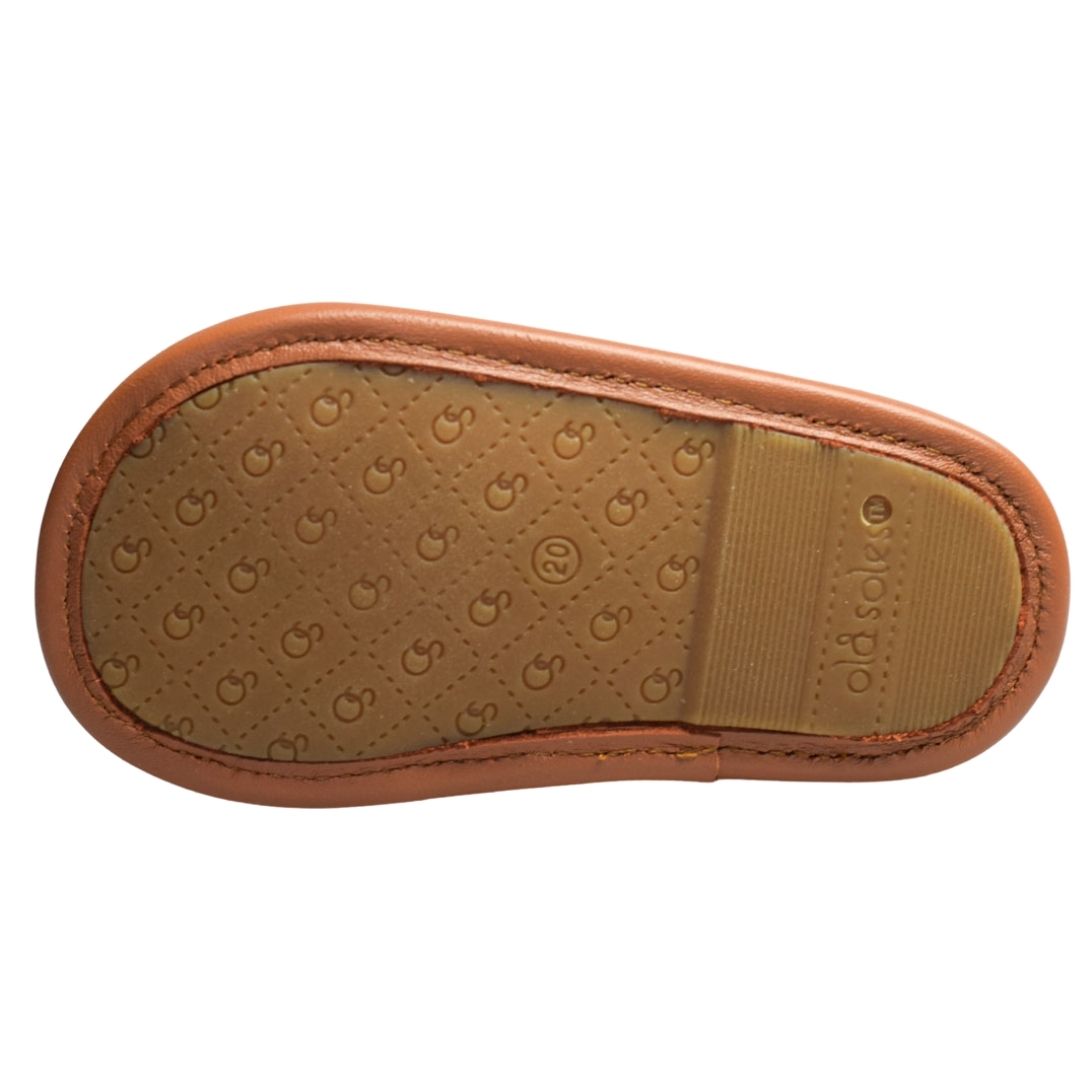 Old Soles Sandy Sandal in tan for toddlers outsole view