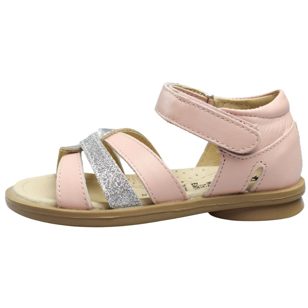 Old Soles Girls Sandals Pink side view
