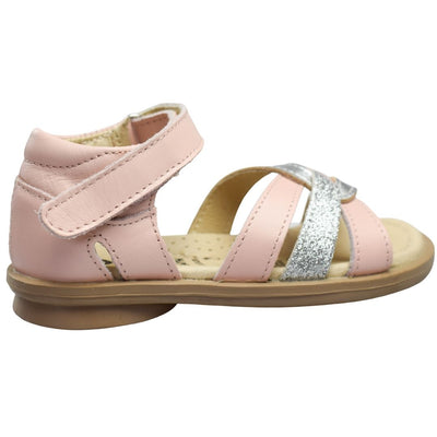 Old Soles Tri Star Pink Sandals velcro