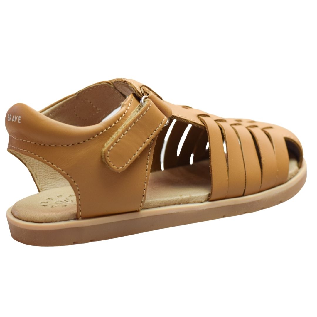 Pretty Brave leather sandals with velcro strap