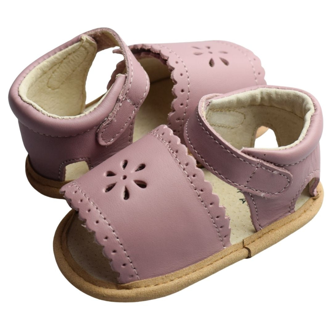 Pretty Brave Skye baby sandals Berry
