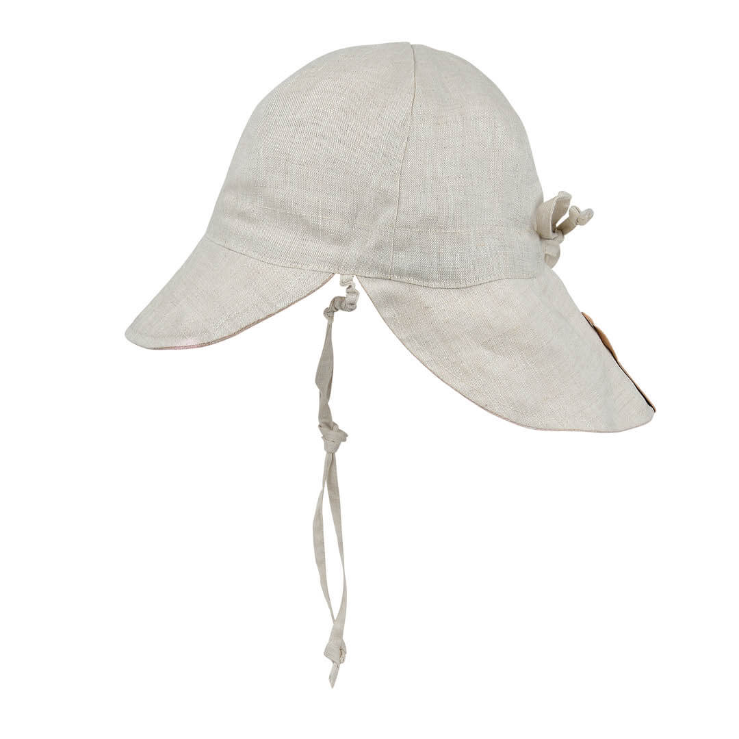 Bedhead Hats Florence side view in beige